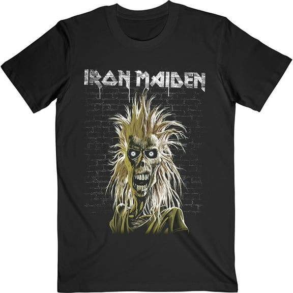 Men's Iron Maiden Eddie 40th Anniversary Slim Fit T-shirt Small Black