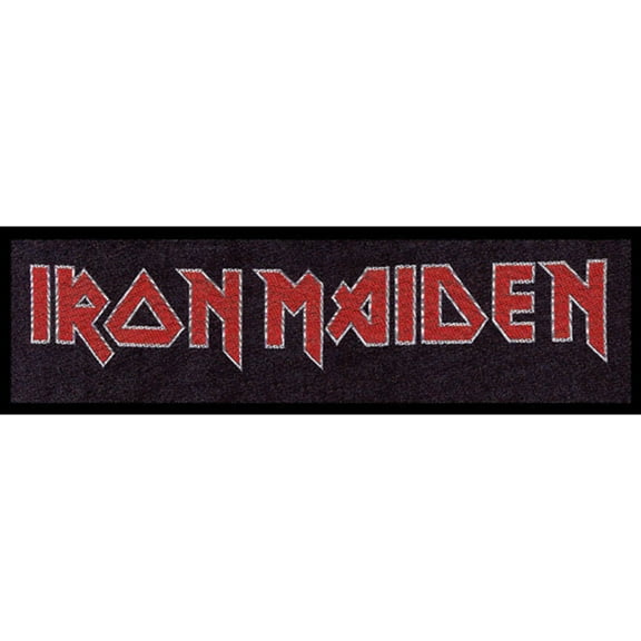 Iron Maiden Logo Official Super Strip Patch (19cm x 5cm)