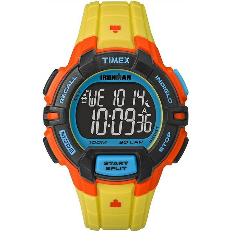 Timex ironman yellow deals