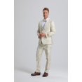 thumbnail image 1 of Men's Ivory & Gold Floral Paisley Prom Tuxedo, 1 of 1