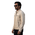 thumbnail image 1 of SHARO Leather, Bomber, Long Sleeve Outerwear Jacket (Men's), 1 of 7