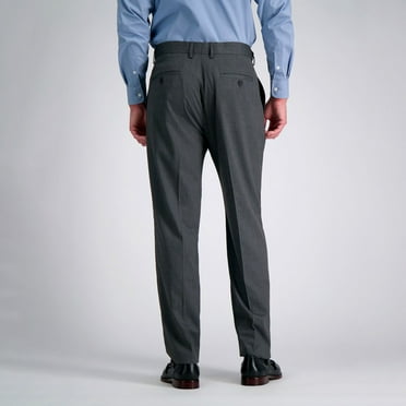 Men's J.M. Haggar® Premium Classic-Fit Flat-Front Stretch Suit Pants Color: Oatmeal Size: 34X32