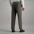 thumbnail image 1 of Men's Haggar® Premium Classic-Fit Flat-Front Stretch Suit Pants Color: Oatmeal Size: 36X29, 1 of 3