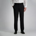 thumbnail image 1 of Men's J.M. Haggar Premium Tailored-Fit Stretch Flat-Front Suit Pants Color: Black Size: 32X30, 1 of 4