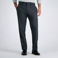 thumbnail image 1 of Men's J.M. Haggar Premium Tailored-Fit Stretch Flat-Front Suit Pants Color: Charcoal Windowpane Size: 36X32, 1 of 4
