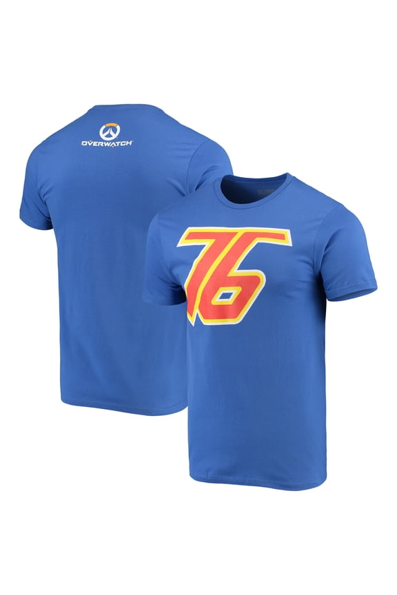 Men's J!NX Royal Soldier: 76 Overwatch Character Logo T-Shirt
