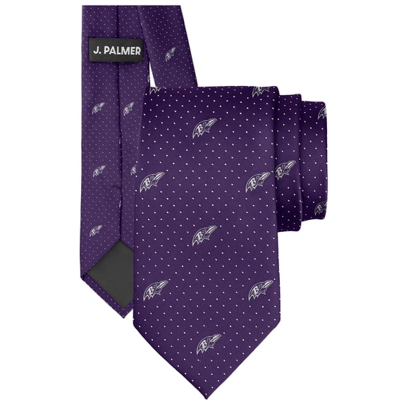 Men's J. Palmer Baltimore Ravens Game Day Polka Dot Tie