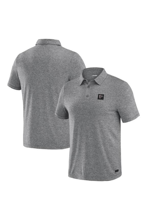 Men's J. Palmer Black Atlanta Falcons Four Down Polo