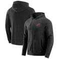 thumbnail image 1 of Men's J. Palmer Dark Heather Gray Arizona Cardinals Players Lounge Tri-Blend Full-Zip Hoodie, 1 of 7