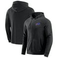 thumbnail image 1 of Men's J. Palmer Dark Heather Gray Buffalo Bills Players Lounge Tri-Blend Full-Zip Hoodie, 1 of 7
