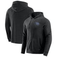 thumbnail image 1 of Men's J. Palmer Dark Heather Gray Tennessee Titans Players Lounge Tri-Blend Full-Zip Hoodie, 1 of 7