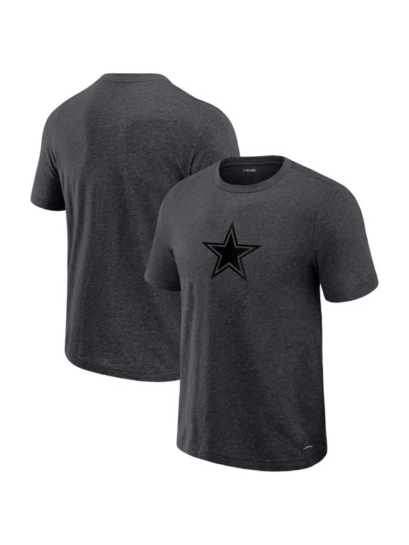 Men's J. Palmer Graphite Dallas Cowboys Players Lounge Tri-Blend T-Shirt
