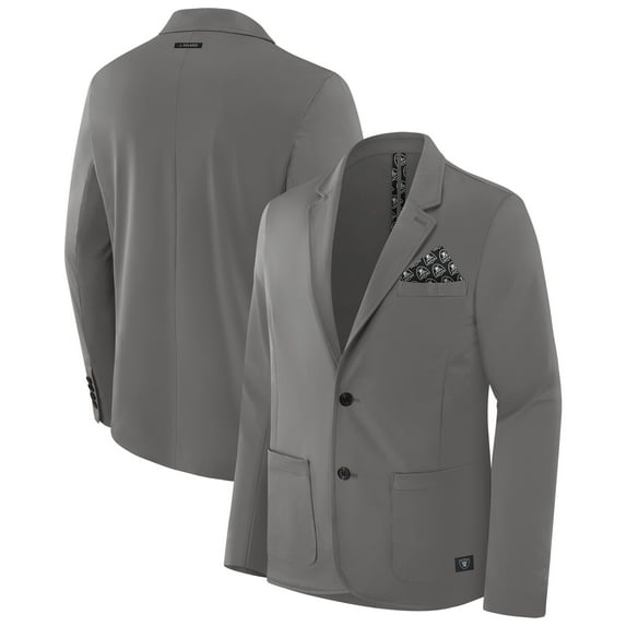 Men's J. Palmer Graphite Las Vegas Raiders Man-In-Motion Blazer