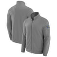 thumbnail image 1 of Men's J. Palmer Graphite Los Angeles Rams QB1 Full-Zip Sweatshirt, 1 of 5
