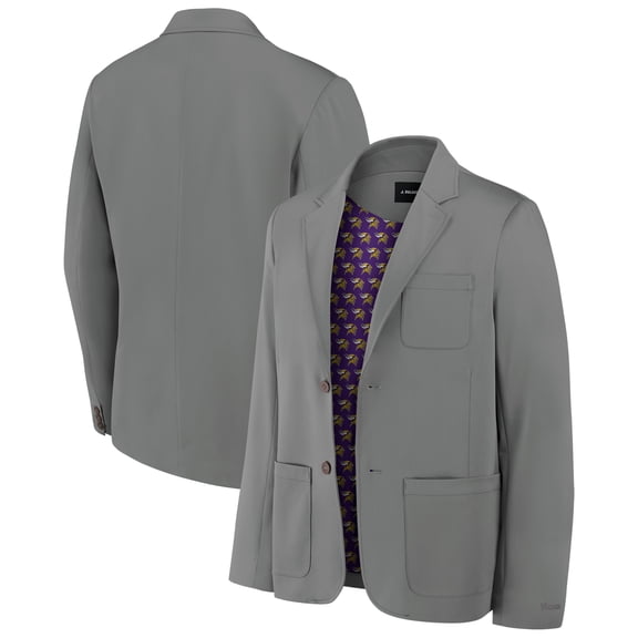 Men's J. Palmer Graphite Minnesota Vikings Man-In-Motion Blazer