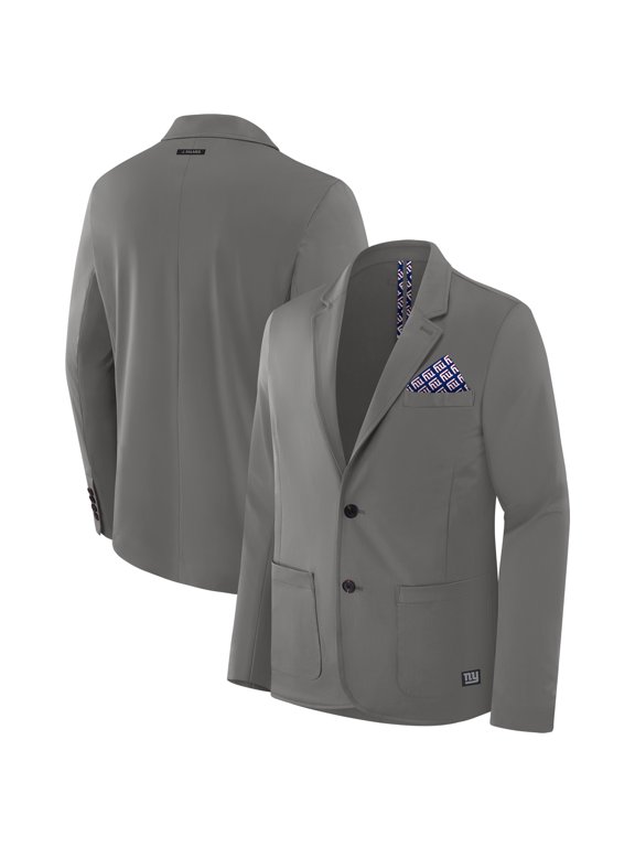 Men's J. Palmer Graphite New York Giants Man-In-Motion Blazer
