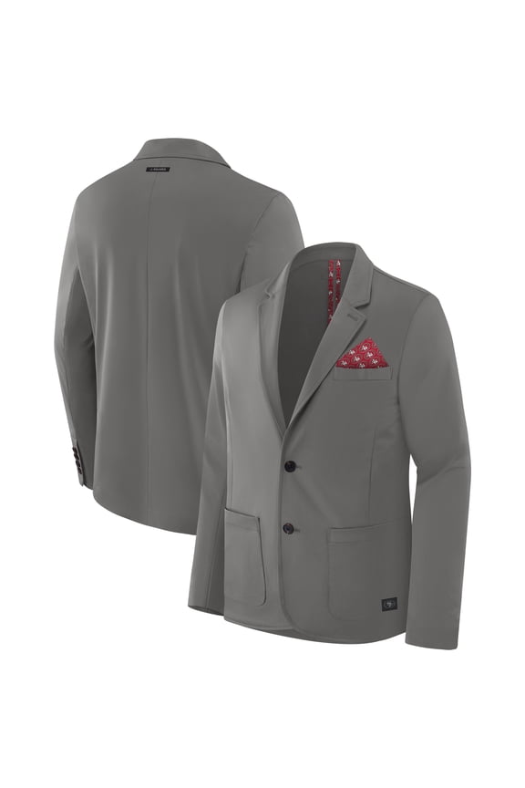 Men's J. Palmer Graphite San Francisco 49ers Man-In-Motion Blazer