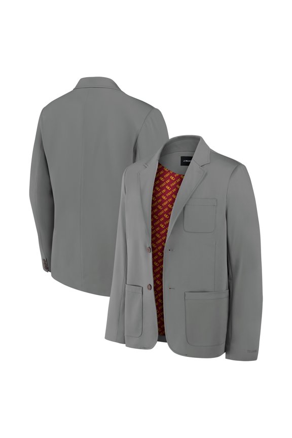 Men's J. Palmer Graphite USC Trojans Man in Motion Blazer