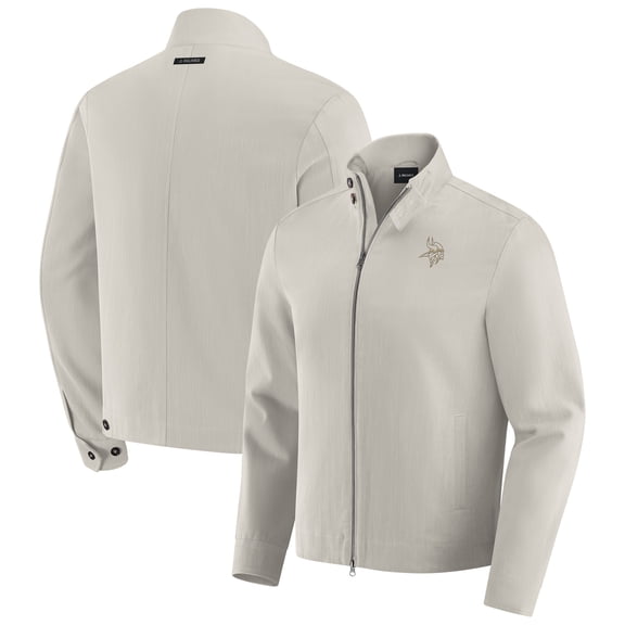 Men's J. Palmer Gray Minnesota Vikings Air Raid Full-Zip Jacket