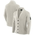 thumbnail image 1 of Men's J. Palmer Gray New York Jets The Playmaker Cardigan Raglan Sweater, 1 of 6