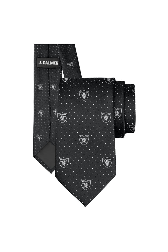 Men's J. Palmer Las Vegas Raiders Game Day Polka Dot Tie