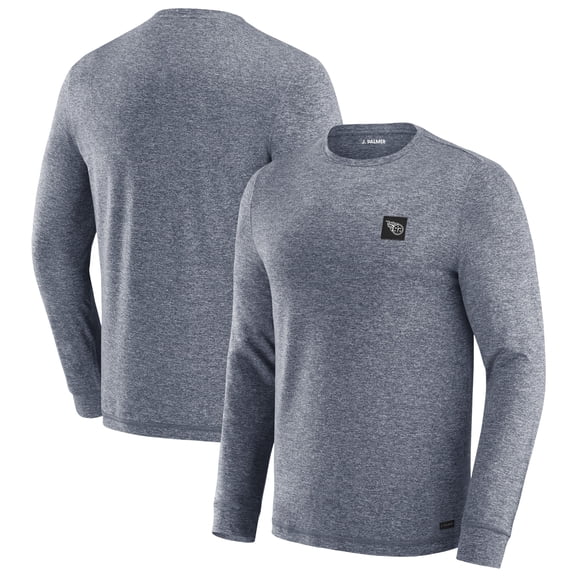 Men's J. Palmer Navy Tennessee Titans Four Down Long Sleeve T-Shirt