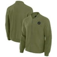 thumbnail image 1 of Men's J. Palmer Olive Detroit Lions Lightweight Cover-4 Tri-Blend Full-Zip Jacket, 1 of 5