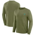 thumbnail image 1 of Men's J. Palmer Olive Miami Dolphins In-The-Pocket Long Sleeve T-Shirt, 1 of 5