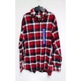 thumbnail image 1 of Men's JACHS MFG Co Brawny Flannel Plaid Shirt Button Front, 1 of 2