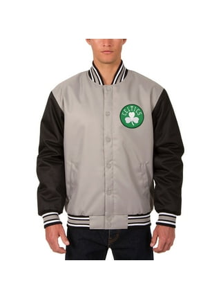 Boston Celtics Antigua Fortune Quarter-Zip Pullover Jacket - Natural