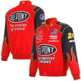 thumbnail image 1 of Men's JH Design  Red Jeff Gordon DuPont Twill Driver Uniform Full-Snap Jacket, 1 of 7