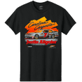 thumbnail image 1 of Men's JR Motorsports Official Team Apparel Black Justin Allgaier Carolina Carports Car T-Shirt, 1 of 2