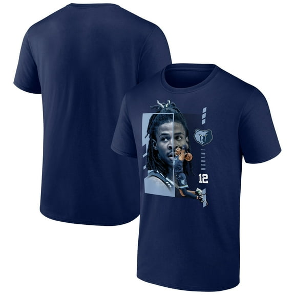 Men's Ja Morant Navy Memphis Grizzlies Jump Pass T-Shirt