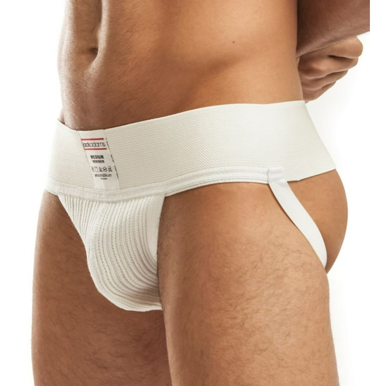 Men s Jack Adams 401 201 No.1874 Athletic Jockstrap White 2XL Walmart