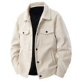 thumbnail image 1 of Men's Jacket Lightweight Fit Casual In Spring Summer Autumn Versatile Clothes, 1 of 8