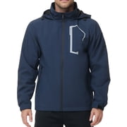 Men's Jacket Lightweight Waterproof Hooded Rain Jacket Outdoor Raincoat Shell Jacket for Hiking Travel
