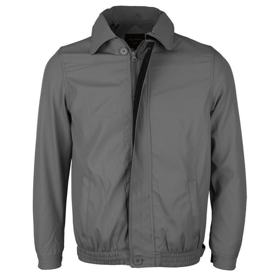 Men's Jacket Microfiber Golf Sport Water Resistant Windbreaker Coat Grey