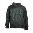 thumbnail image 1 of Men's Jacket Microfiber Golf Sport Water Resistant Zip Up Windbreaker Coat, Green, XS, 1 of 4