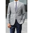 thumbnail image 1 of Men's Jacket, Slim Fit Wool Stylish Handmade Classic Design Grey Jacket, 1 of 5
