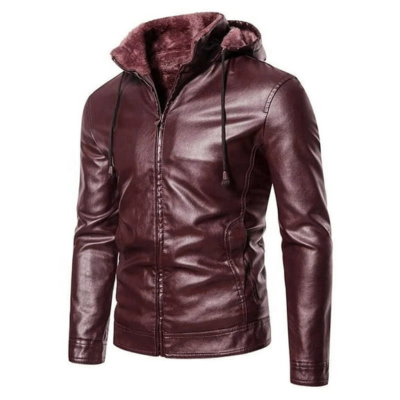 Men's Jacket Stylish Windproof Outerwear Winter Coat Warm Lined Casual Fashion Coat for Fall and Spring