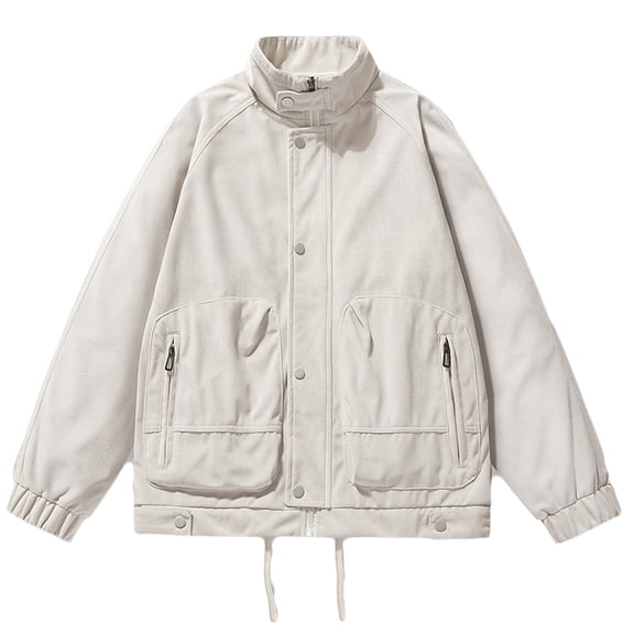 Men's Jackets Rain Coats for Men Waterproof Windbreaker Lightweight Rain Jackets with Hoodies Pocket Zip Up Long Sleeve Oversized Sweatshirt Men Hiking Climbing Fall Winter