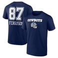 thumbnail image 1 of Men's Jake Ferguson Navy Dallas Cowboys Wordmark Player Name & Number T-Shirt, 1 of 3