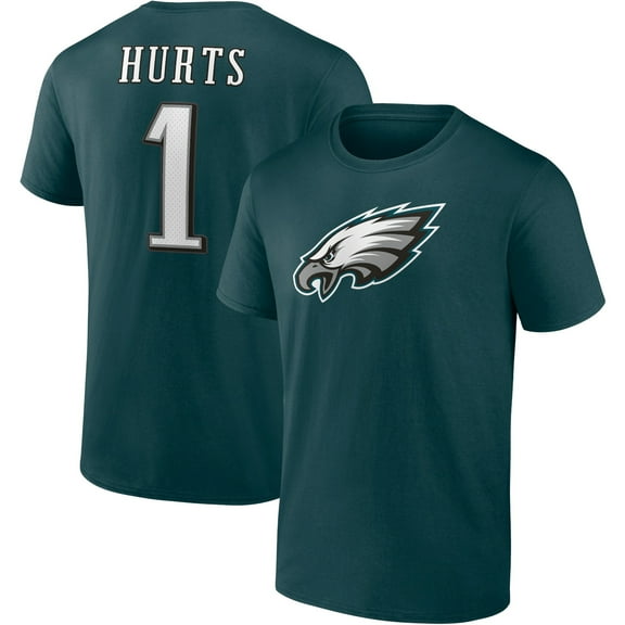 Men's Jalen Hurts Midnight Green Philadelphia Eagles Player Icon T-Shirt
