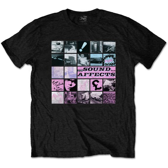 Men's Jam Sound Affects Slim Fit T-shirt Medium Black