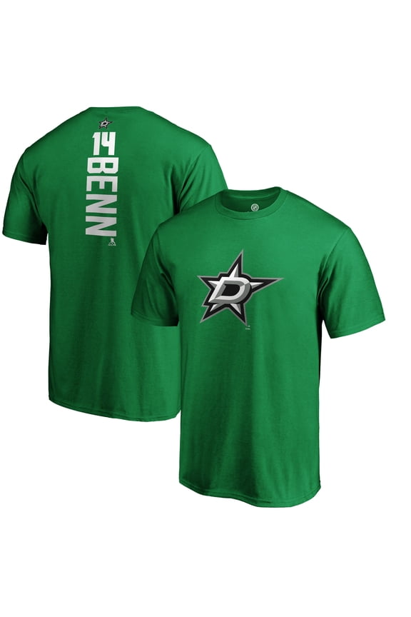 Men's Jamie Benn Kelly Green Dallas Stars Playmaker T-Shirt