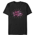 thumbnail image 1 of Men's Jane the Virgin Bright Logo  Graphic Tee Black 5X Large, 1 of 4