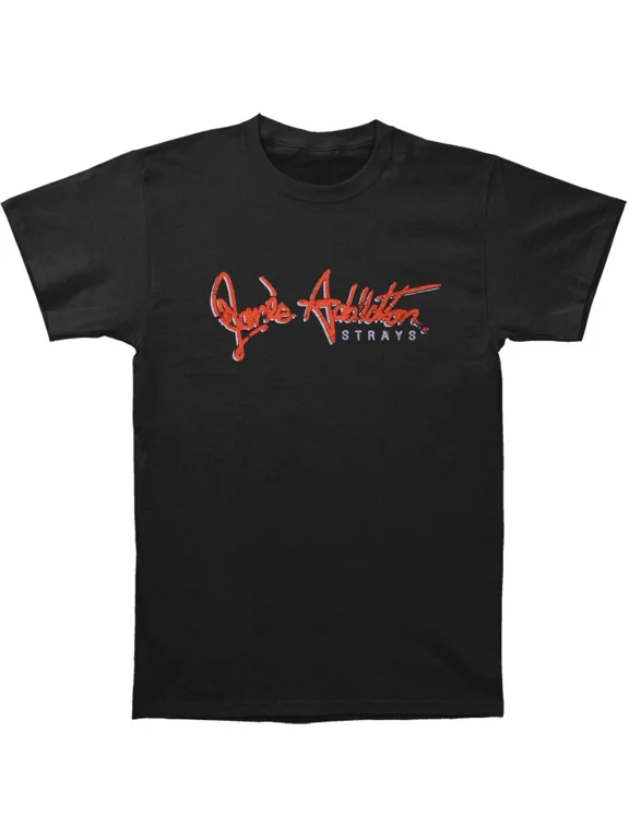 Men's Janes Addiction Strays T-shirt Medium Black