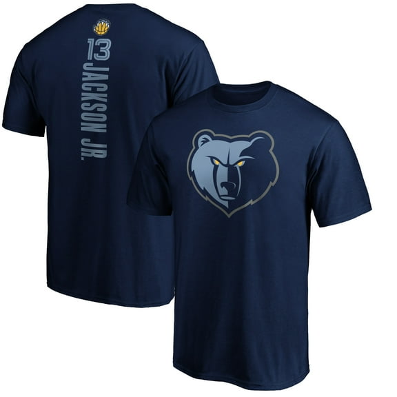 Men's Jaren Jackson Jr. Navy Memphis Grizzlies Playmaker Name & Number T-Shirt