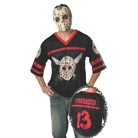 Rubie's Men's Jason Hockey Jersey Costume - One Size Fits Most