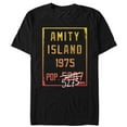 thumbnail image 1 of Men's Jaws Amity Island Population  Graphic T-Shirt, 1 of 4